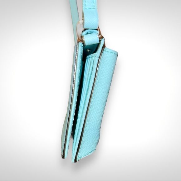 Kate Spade Robin’s Egg Blue Small Crossbody with Phone Holder - Picture 12 of 16